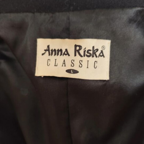 Classic women's black coat size S