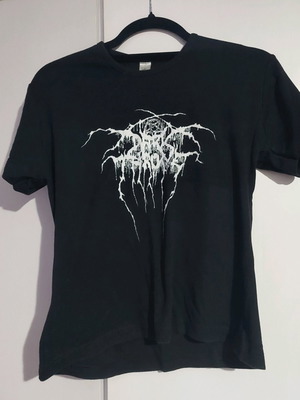 Darkthrone γυναικείο t-shirt μεταχειρισμένο, μέγεθος L, μαύρο