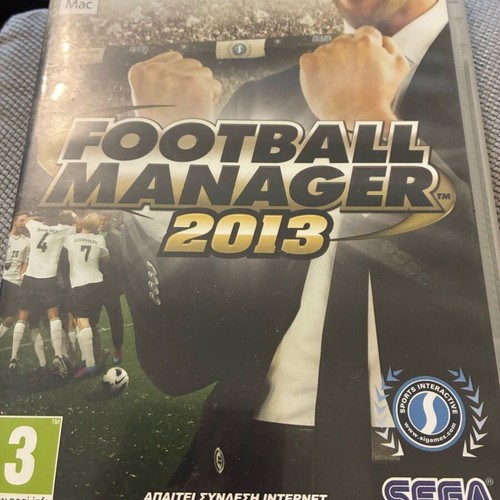 Football Manager 2013 used in very good condition for PC