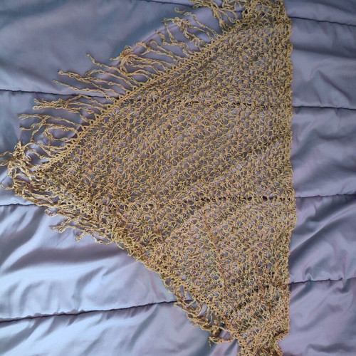 Handmade knitted embroidered table linen new