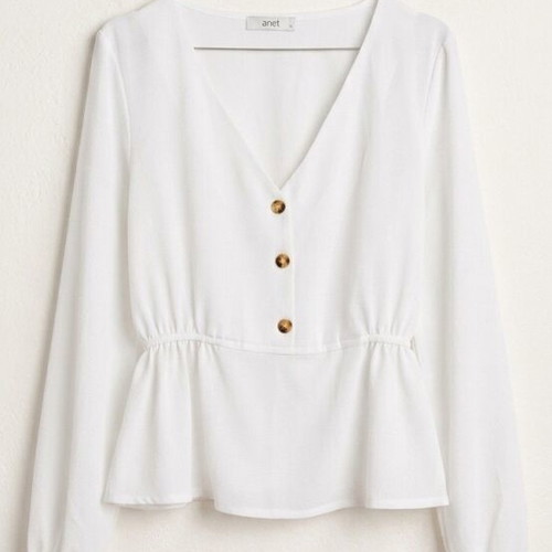 Anel white blouse like new, airy and romantic