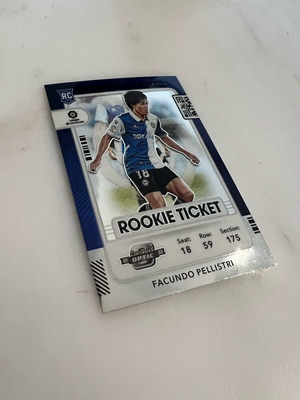 Facundo Pellistri 2021-22 Panini Chronicles Contenders Optic Rookie Ticket #294