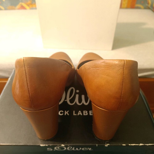 S.Oliver pumps used, size 38, brown