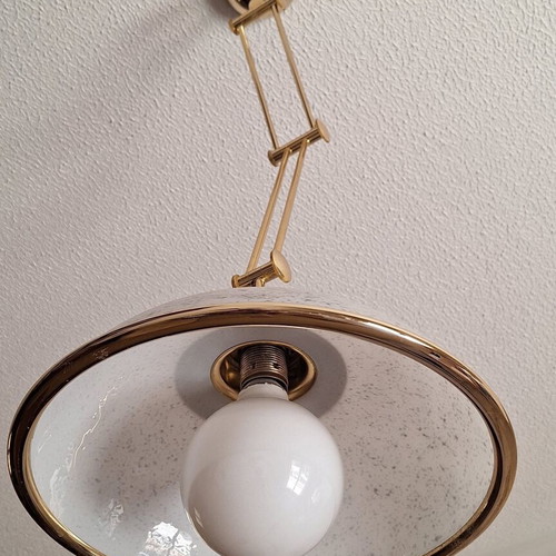 Vintage ceiling light with adjustable arm like new