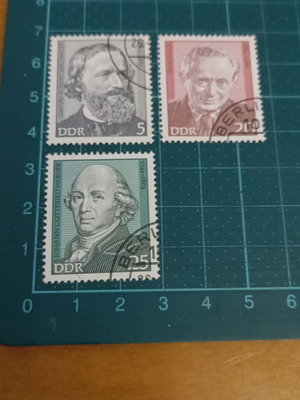 Γραμματόσημα Γερμανίας DDR 1974 personalities σε άριστη κατάσταση