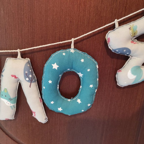 Letters with child's name new for room decoration