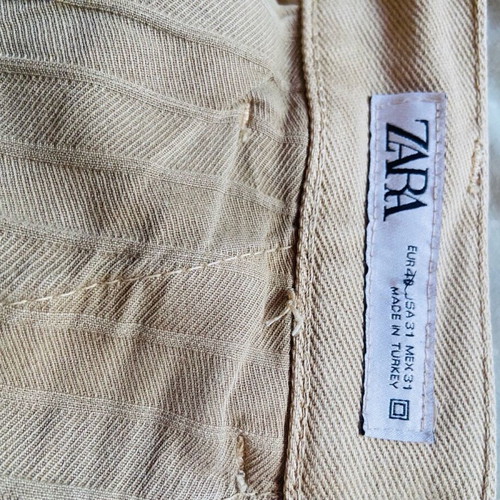 Zara men's pants beige like new, size L