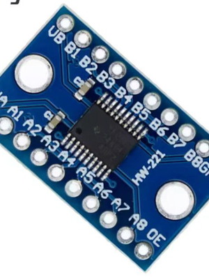 8-Channel Logic Level Converter TXS0108E σφραγισμένο με Pin Header Set