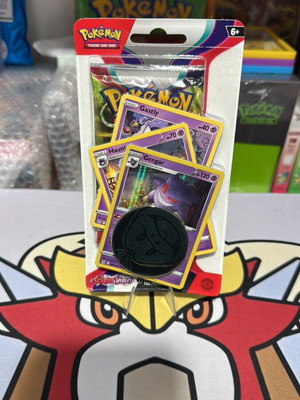 Gengar Holographic Premium Checklane Blister Scarlet & Violet 2023 Booster Pokemon TCG καινούργιο