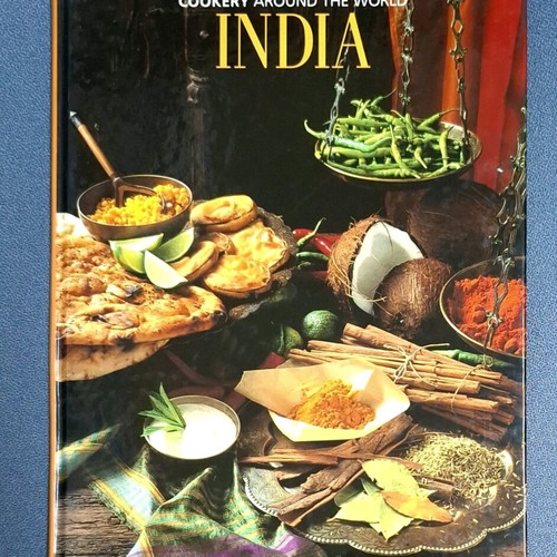 India Cookery Around the World Hardcover like new