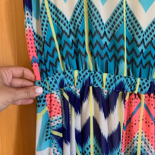 Colorful dress like new, size M