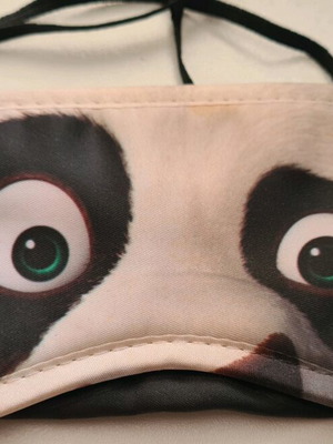 Kung Fu Panda sleep mask new unused