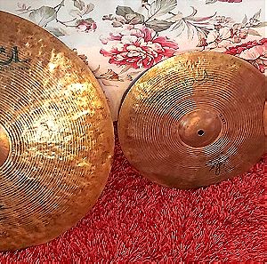 Istanbul Agop Signature 22" ride cymbal & 14" hi hat cymbals