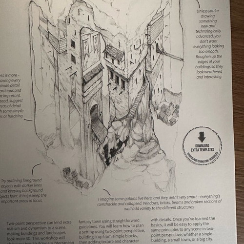 Sketchbook Workshop Cityscapes like new, English