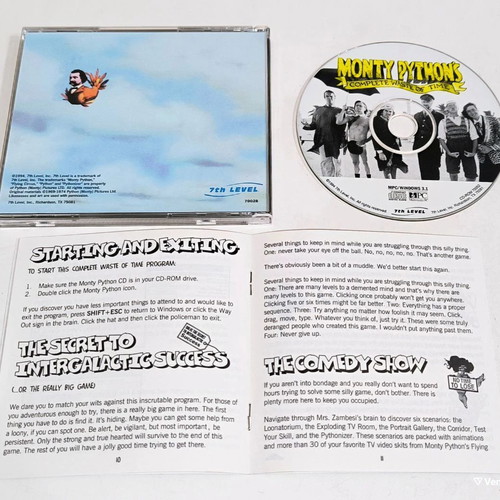 PC - Monty Python's Complete Waste of Time (Jewel Case) *7th Level*