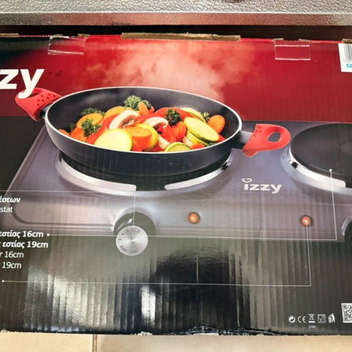 Izzy P-4002 Double Electric Hot Plate like new