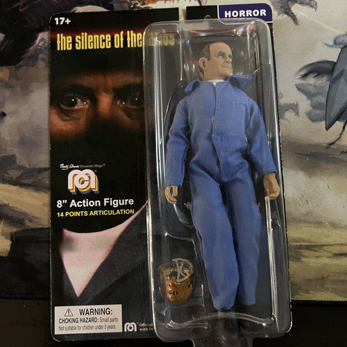 Mego 8" Hannibal Lecter action figure new, The Silence of the Lambs