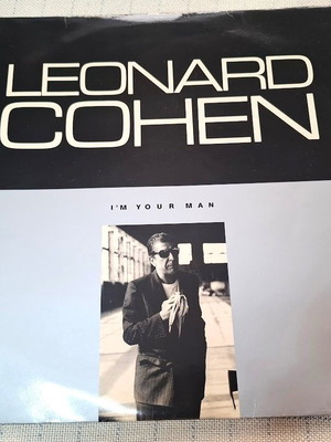 Leonard Cohen I'm Your Man LP used, rock