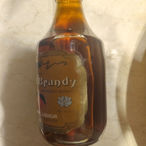 Vintage Apricot Brandy Lotsotras Liqueur sealed
