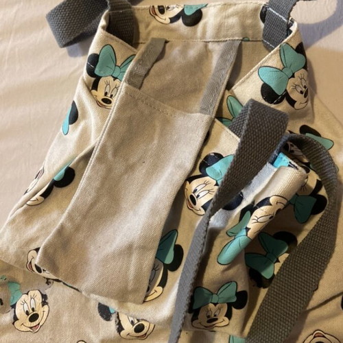 Mini shopping bag used, 30x42 cm with phone pocket