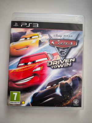 Cars 3 Disney Pixar Driven To Win PS3 game like new