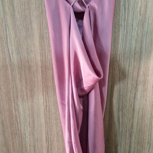 Mini satin dress like new, pink, size S