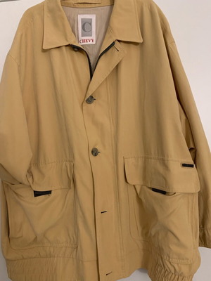 Chevy light spring jacket like new, size L/XL, beige