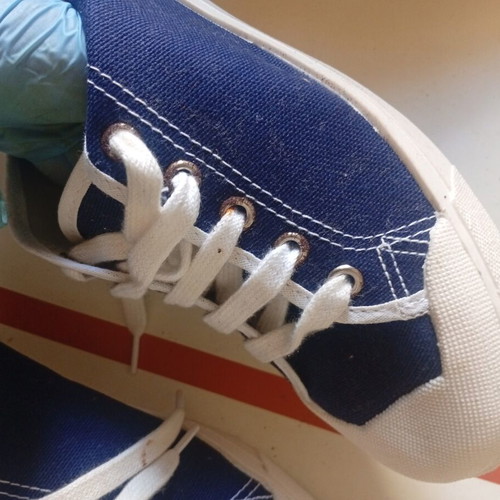Vintage Sportex sneakers size 42, like new, blue and white