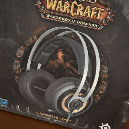 SteelSeries Siberia Elite Warcraft Edition headset new, wired