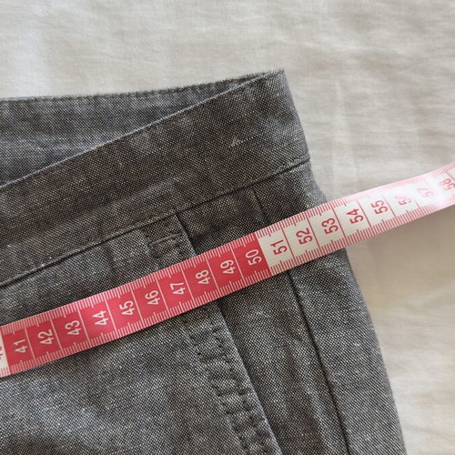 Men's Navy & Green Linen Pants Large gray like new
