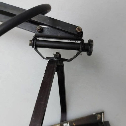 Old industrial lamp from printing machine A1786