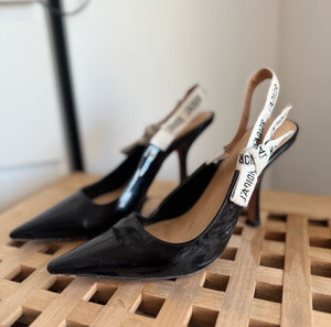 Dior J Adior παπούτσια slingbangs με τακούνι λουστρίνι Νούμερο 38