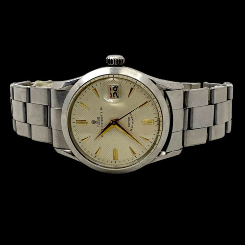 Tudor Prince Oysterdate 34 automatic watch with honeycomb dial
