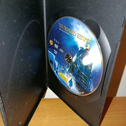 Polar Express DVD dubbed, like new, Tom Hanks