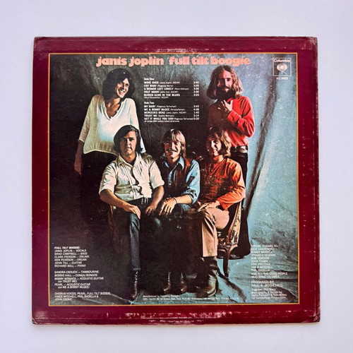 Janis Joplin Pearl 1st US 1971 LP used, rock