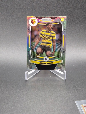 2021-22 Panini Prizm Premier League Silver Prizm Jeremy Ngakia #262 Rookie RC card used