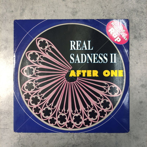 After One Real Sadness II 12'' vinyl single used, electronic