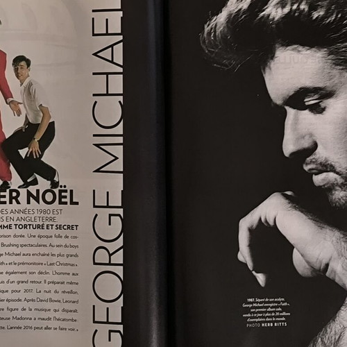 Paris Match French Magazine George Michael like new