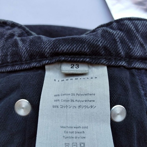 Simon Miller gray stonewashed jeans size 23