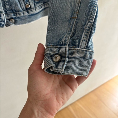 Allsaints denim jacket like new, blue, size XS