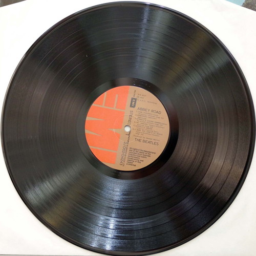 The Beatles Abbey Road vinyl record used, rock
