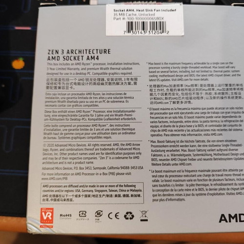 Ryzen 5 5600X CPU cooler, brand new