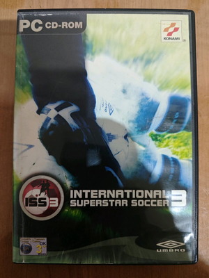 Pc game International Superstar Soccer 4 used, 2 discs in very good condition