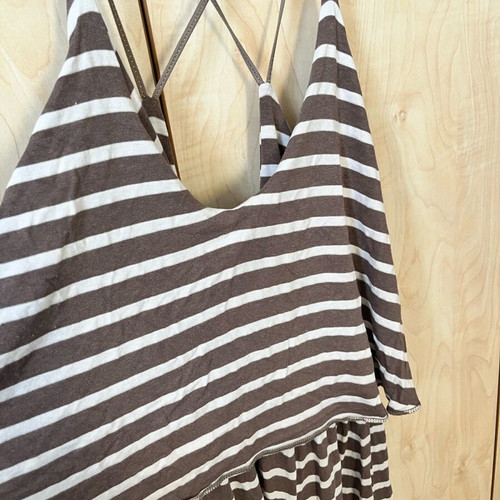 Dress with spaghetti straps like new, colorful cotton