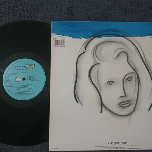 Spandau Ballet Heart Like A Sky LP like new, pop