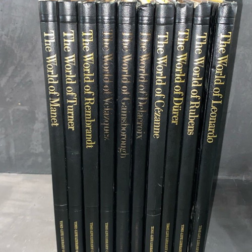 Time Life Library of Art collectible book series like new, 10 volumes