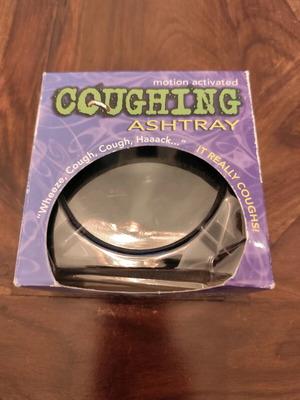 Vintage Paladone “Coughing Ashtray” καινούργιο με κουτί και λειτουργικό