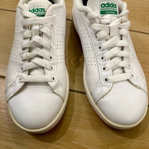 Adidas Advantage athletic shoes used, size 37 white