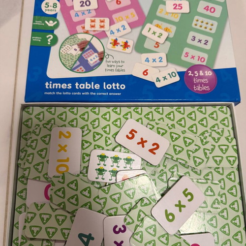 Educational card game like new