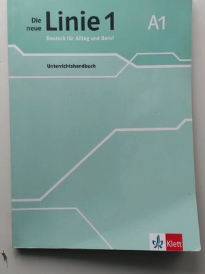 Die neue Linie 1 A1 Unterrichtshandbuch like new, German learning book for teachers